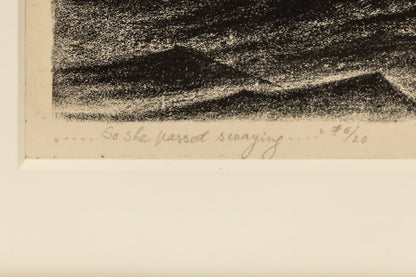...So She Passed Swaying... (Sailboats), Print, 1936