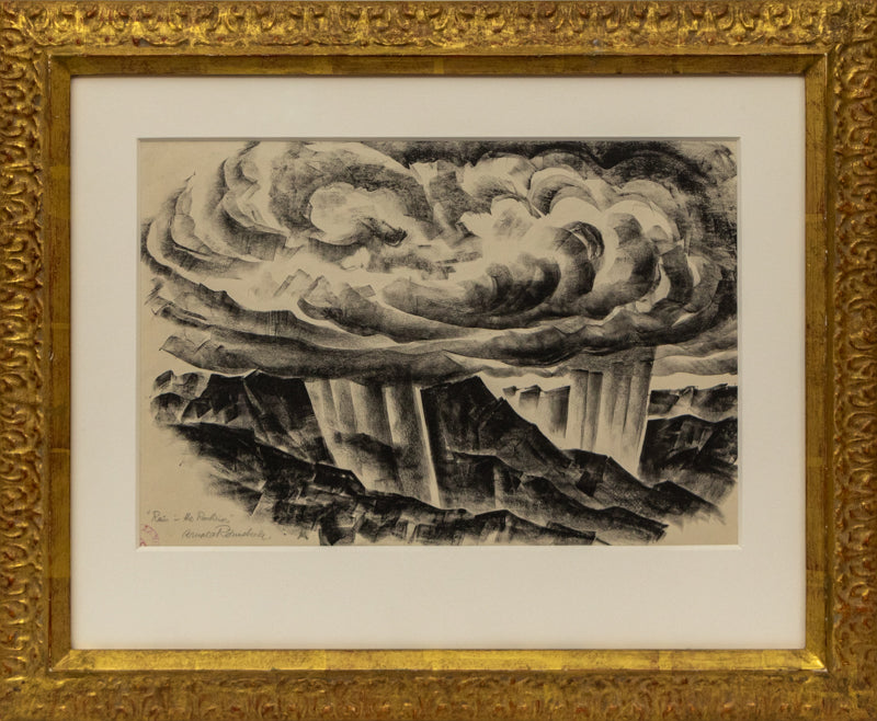 Rain in the Rockies, Print, circa 1939