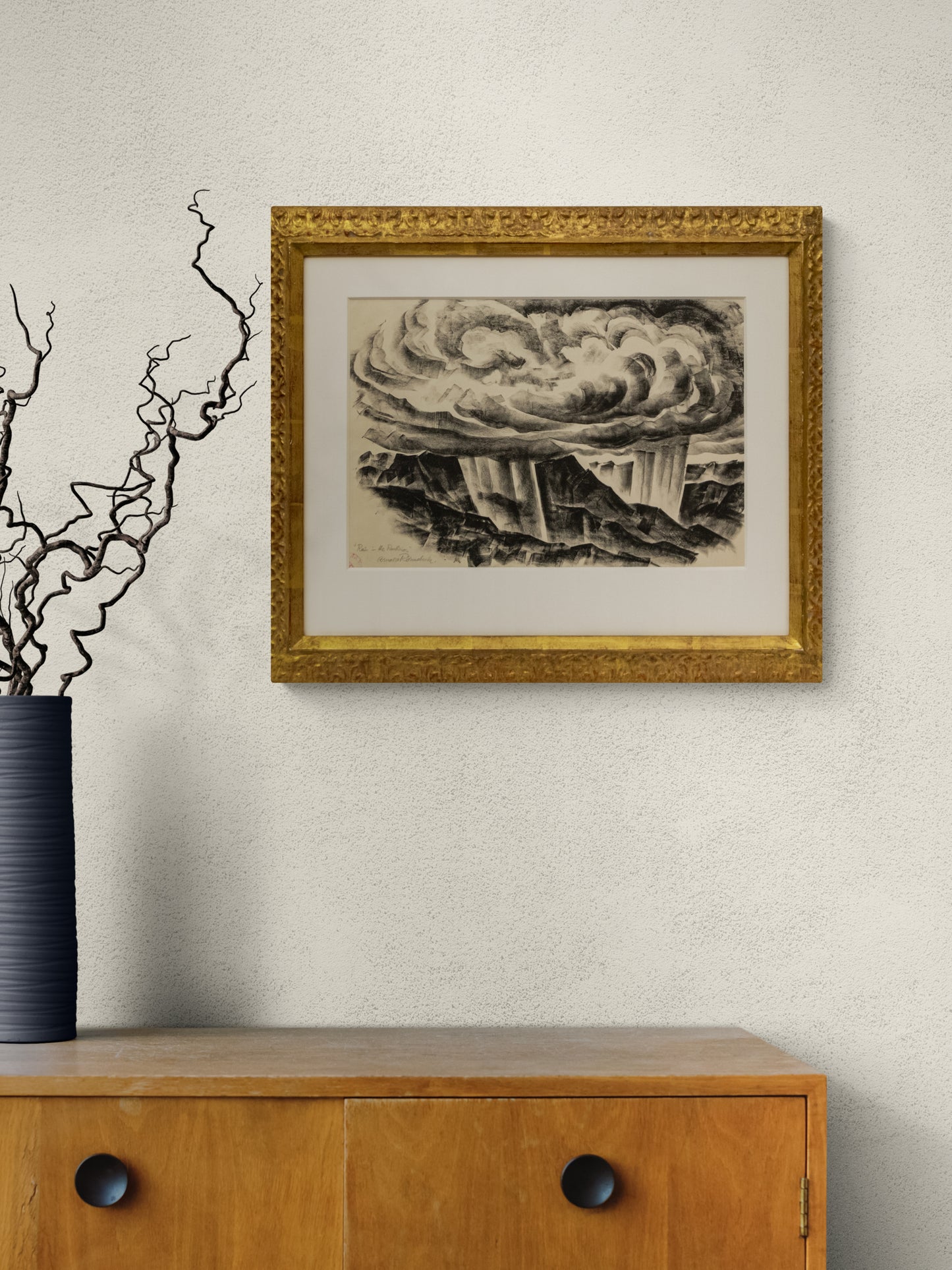 Rain in the Rockies, Print, circa 1939