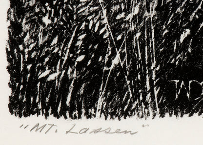 Mt Lassen; 19/20 (Northern California), Print