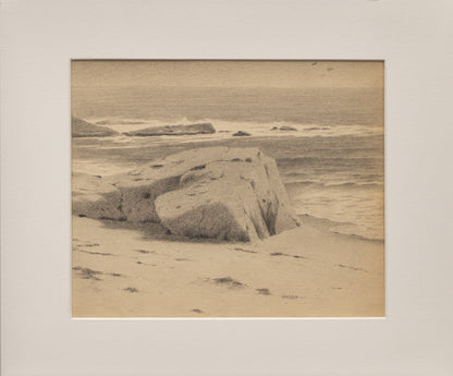 Untitled (California Seascape), Drawing, circa 1910