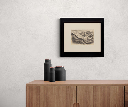 Untitled (Mountain Landscape, Colorado), Drawing