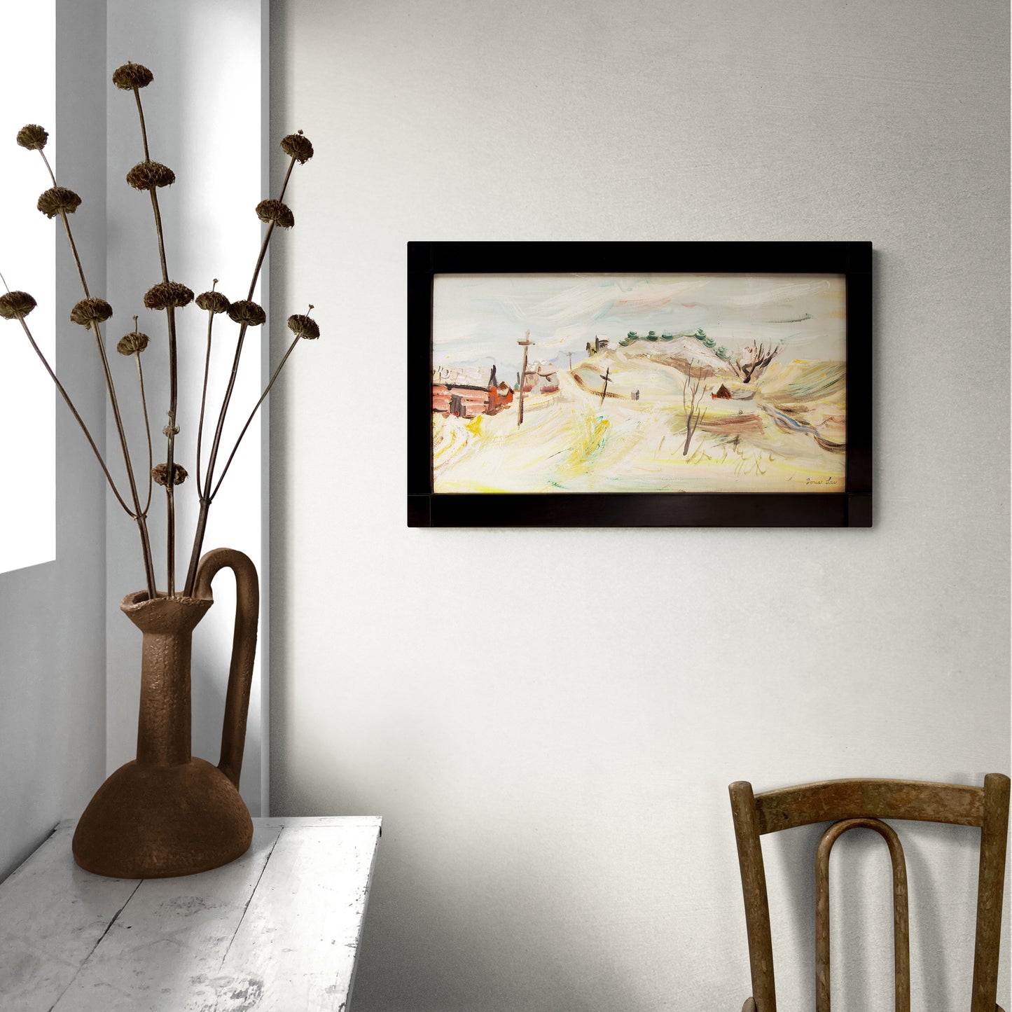 Untitled (Colorado Mountain Town), Painting