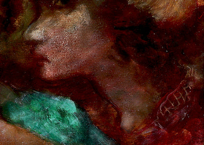 Opera Matinee (Two Women Whispering), Painting, 1948