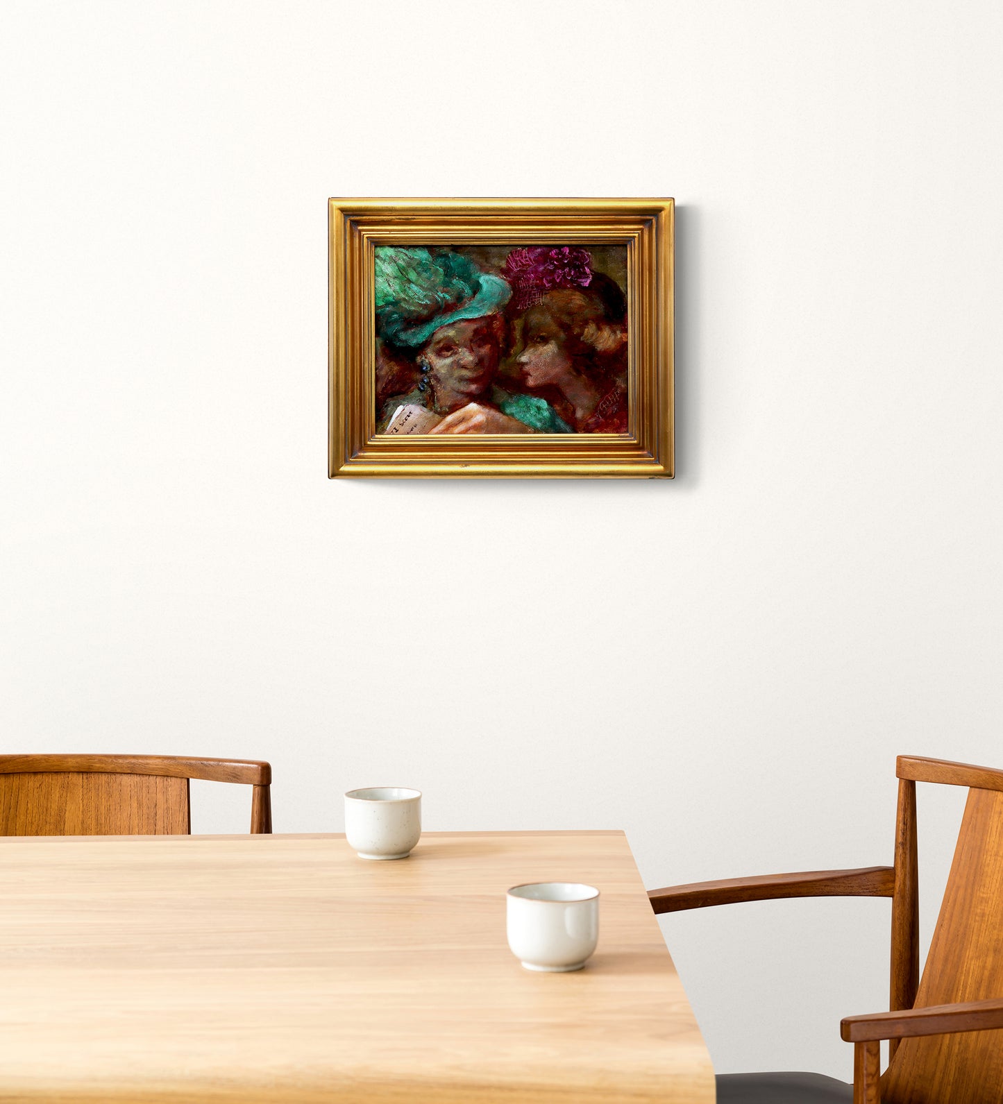 Opera Matinee (Two Women Whispering), Painting, 1948