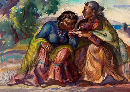 Untitled (Two Women), Painting