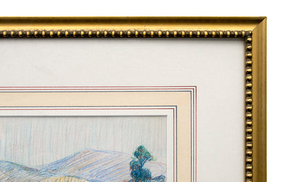 Untitled (Fall Landscape), Drawing