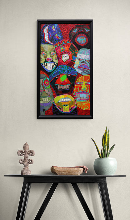 Masks, Painting, 1980