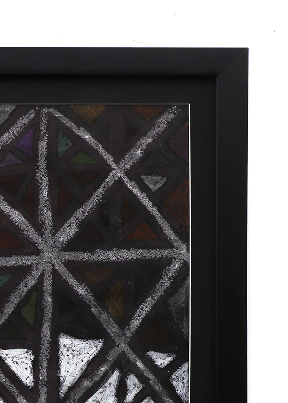 X Marks the Spot (Abstract in Black, Gray, and White), Painting, 1960