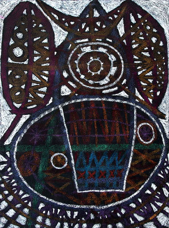 Still Life and Round Lace Table, Painting, 1960