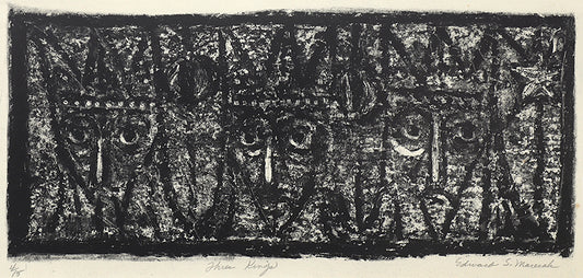 Edward Marecak (1919-1993) artwork for sale. Three Kings (4/15), Print, 1948, Denver, Colorado, Art Gallery)