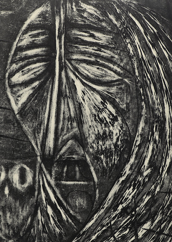 The Old Witch (Ed's Last Litho) (2/5), Print, 1948