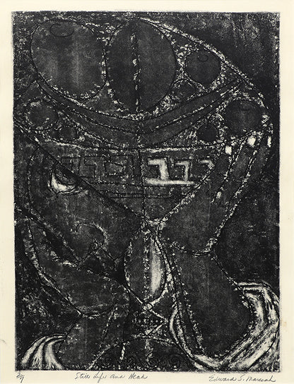 Edward Marecak (1919-1993) artwork for sale. Still Life with Head (2/7), Print, 1948, Denver, Colorado, Art Gallery)