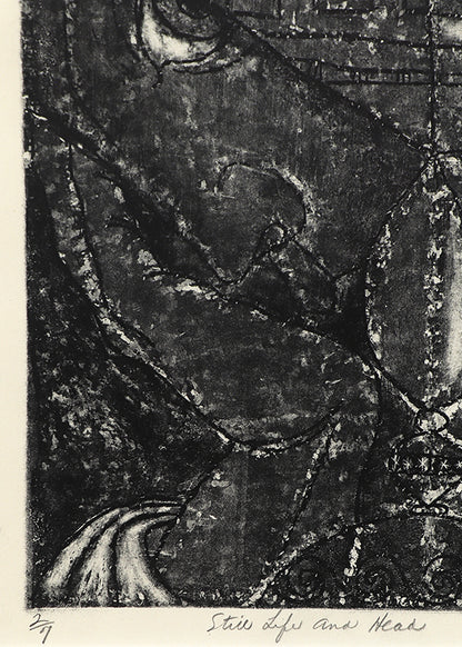 Still Life with Head (2/7), Print, 1948