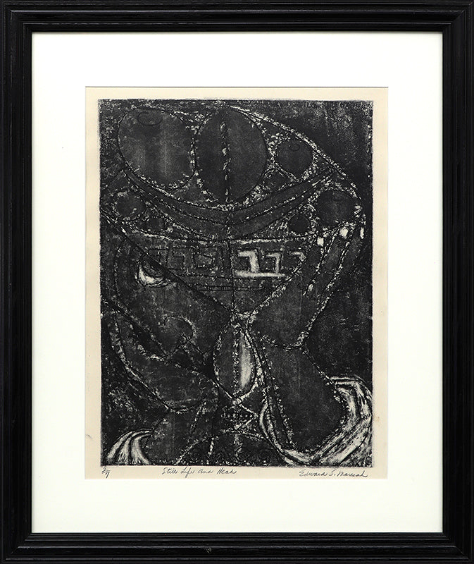 Still Life with Head (2/7), Print, 1948