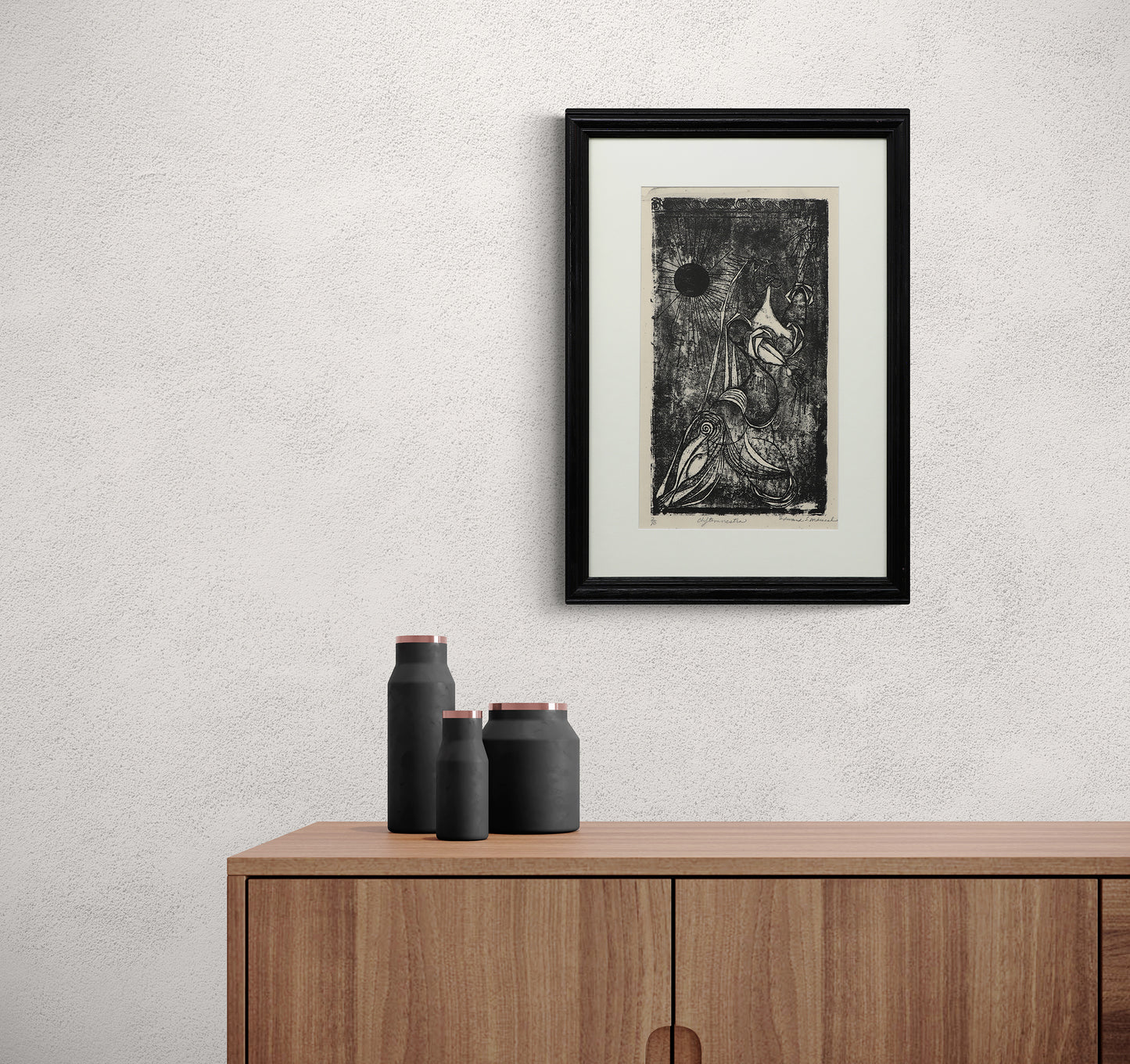 Clytemnestra (Abstracted Portrait of a Woman), Print, 1948