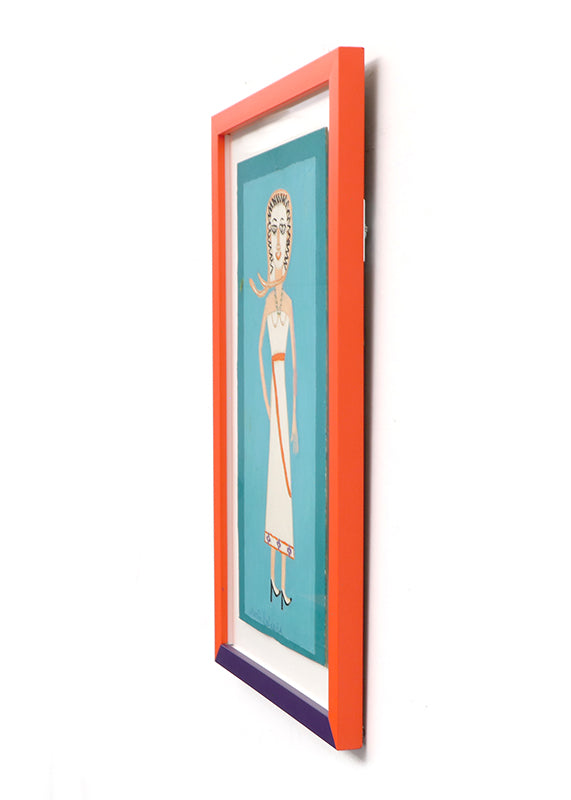 Pinky (Silhouette of a Woman), Painting, 1963
