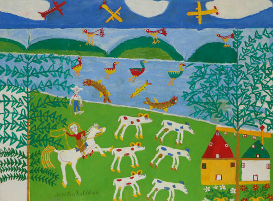 The Ranch (San Luis Potosi, Mexico), Painting, 1953-1965