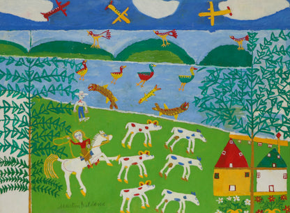 The Ranch (San Luis Potosi, Mexico), Painting, 1953-1965