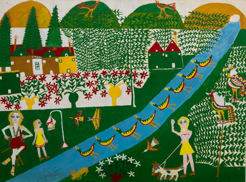 The River, San Luis Potosi, Mexico, Painting, 1953-1965