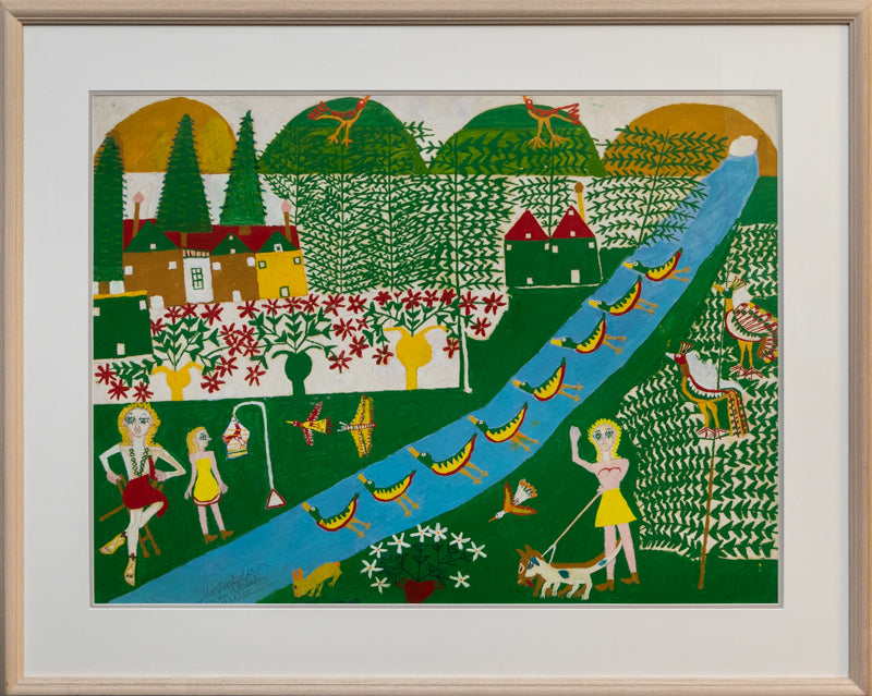 The River, San Luis Potosi, Mexico, Painting, 1953-1965