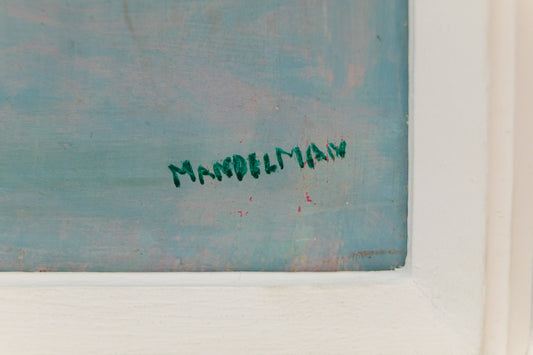Redline (Blue Moon), Painting, circa 1955