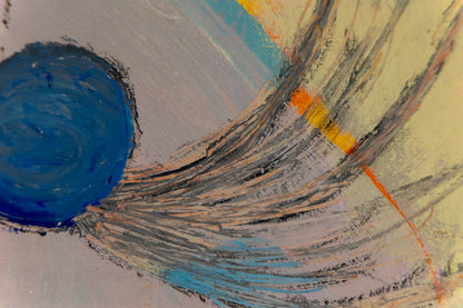 Redline (Blue Moon), Painting, circa 1955