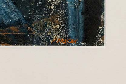 A Christmas Wood, Painting