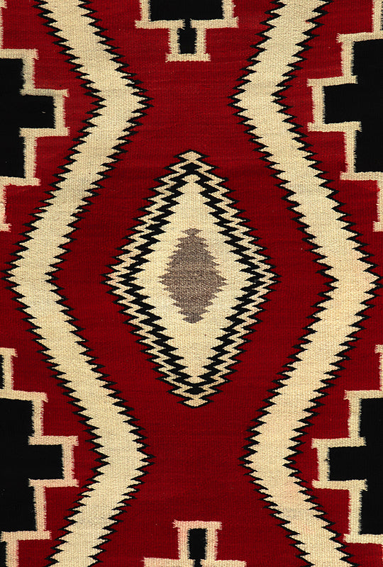 Ganado Trading Post Pictorial Weaving, circa 1930