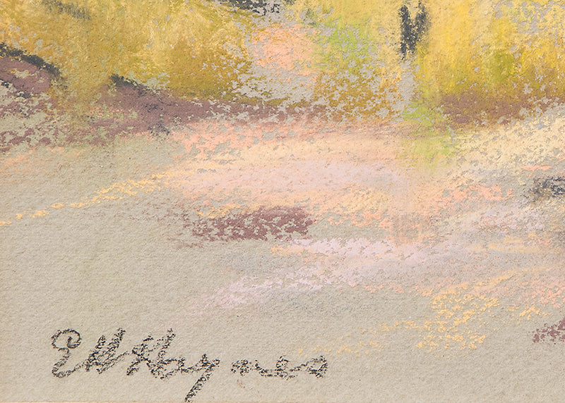Silver Plume, Colorado (Landscape of Town and Stream), Drawing, circa 1930-1950