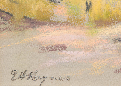 Silver Plume, Colorado (Landscape of Town and Stream), Drawing, circa 1930-1950