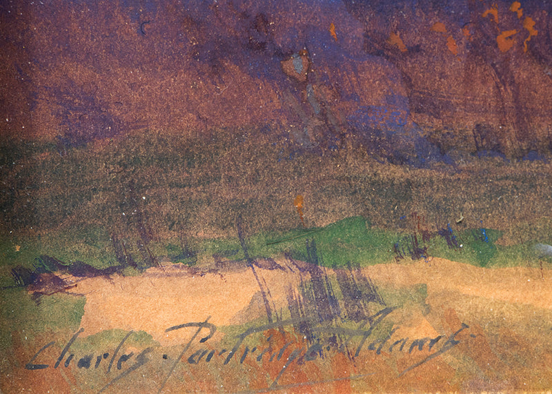 Untitled (Sunset, Along the Front Range, Colorado), Painting, circa 1900