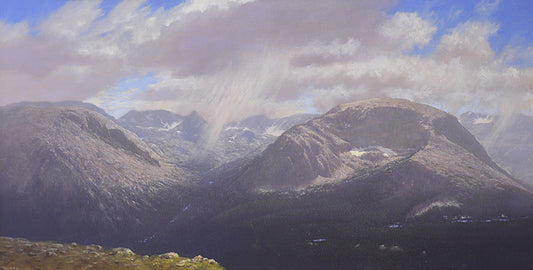 Terra Tomah Mountain - Rocky Mountain National Park, Colorado, Painting