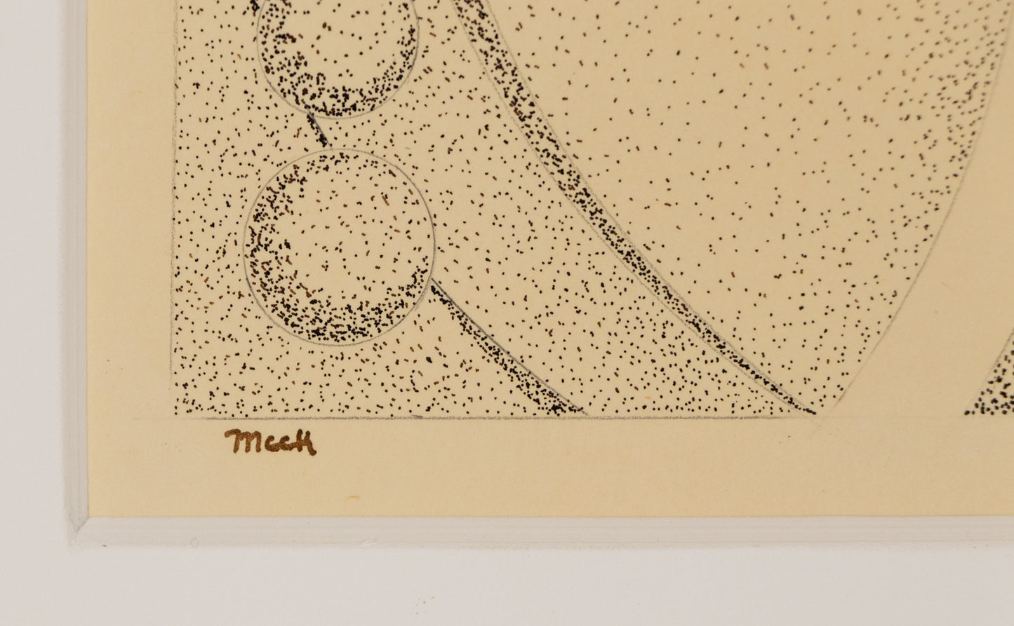 Untitled (Abstract in Black, Gray, and Beige), Drawing