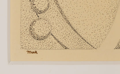 Untitled (Abstract in Black, Gray, and Beige), Drawing