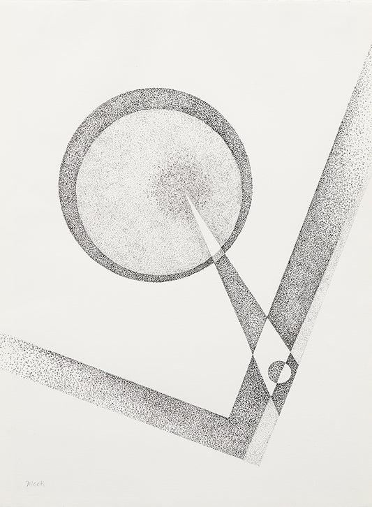 James Meek (1928-) artwork for sale. Untitled (Abstract in Black and White), Drawing, Denver, Colorado, Art Gallery)