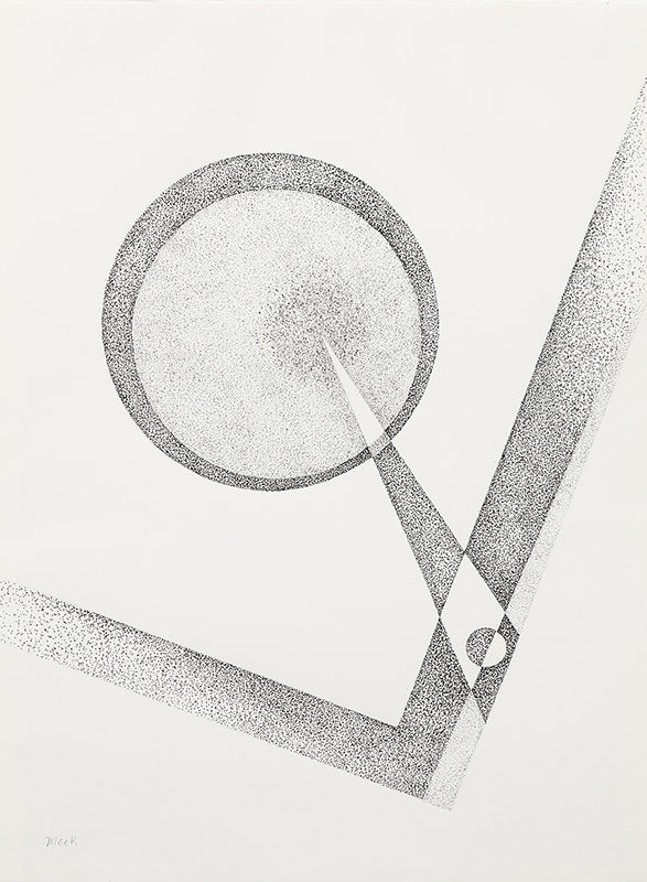 Untitled (Abstract in Black and White), Drawing