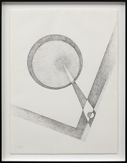 Untitled (Abstract in Black and White), Drawing