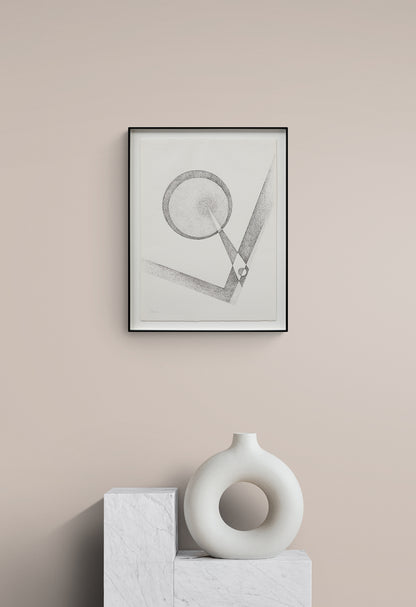 Untitled (Abstract in Black and White), Drawing