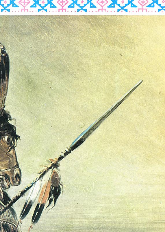Die Plains- Und Prarieindianer Nordamerikas, Poster, 1973