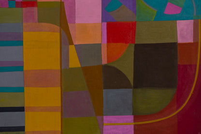 Patchwork Night, Painting, 1981