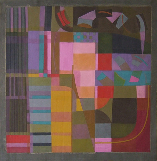 Patchwork Night, Painting, 1981