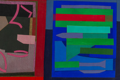 Color Choreography, Painting, 1993