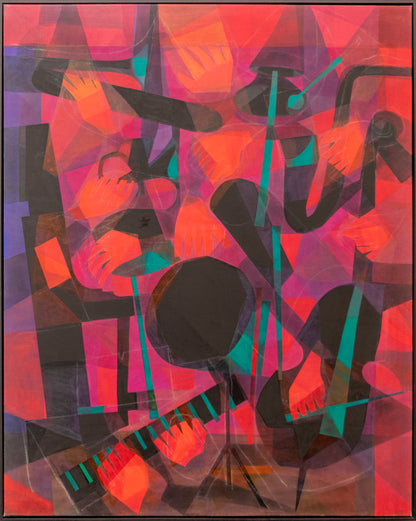 Jazz Play, Painting