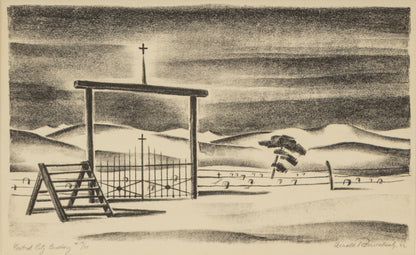 Central City Cemetery (17/25), Print, 1933