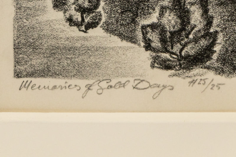 Memories of Gold Rush Days (25/25), Print, 1933
