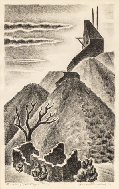 Memories of Gold Rush Days (25/25), Print, 1933
