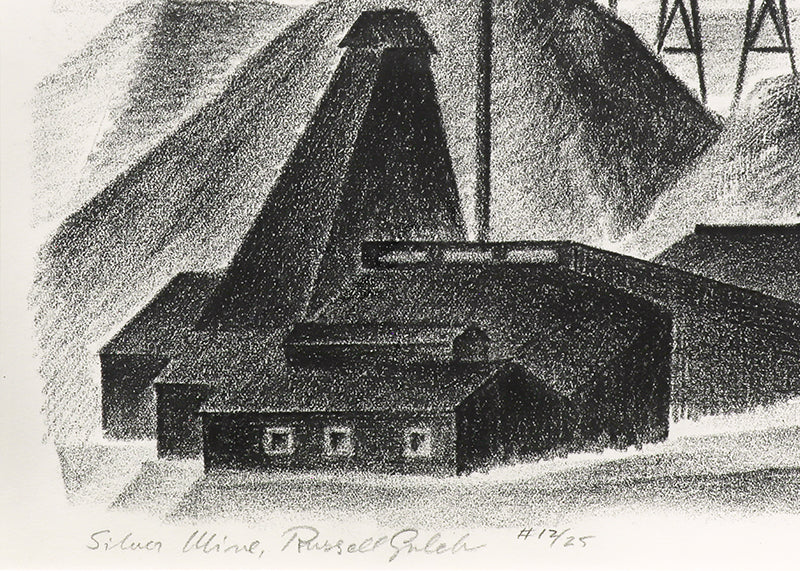 Silver Mine, Russell Gulch (12/25), Print, 1933