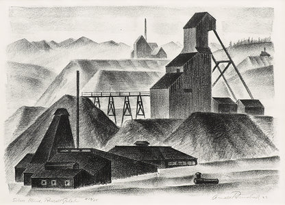 Silver Mine, Russell Gulch (12/25), Print, 1933