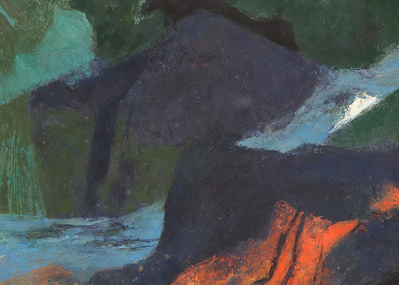 Trout Stream (Colorado), Painting
